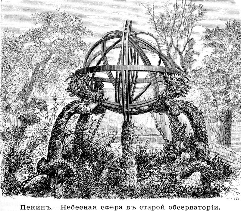 361 Пекин - Небесная сфера в старой обсерватории